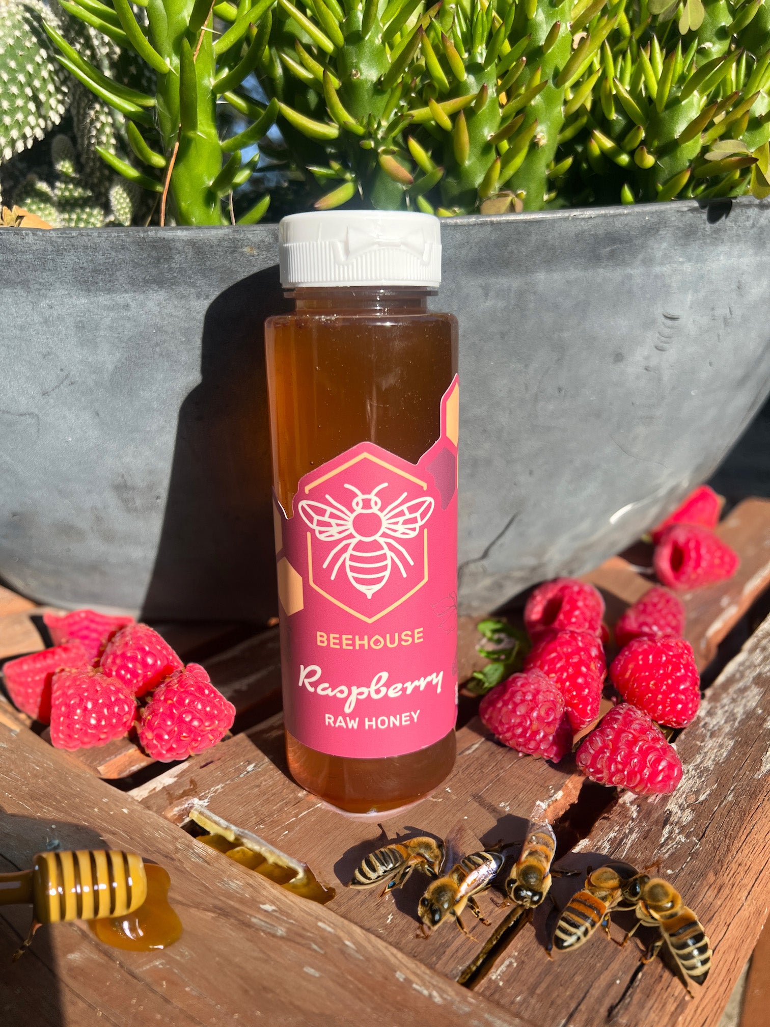 Raspberry: Easy Squeeze 12 oz – BeeHouse.com