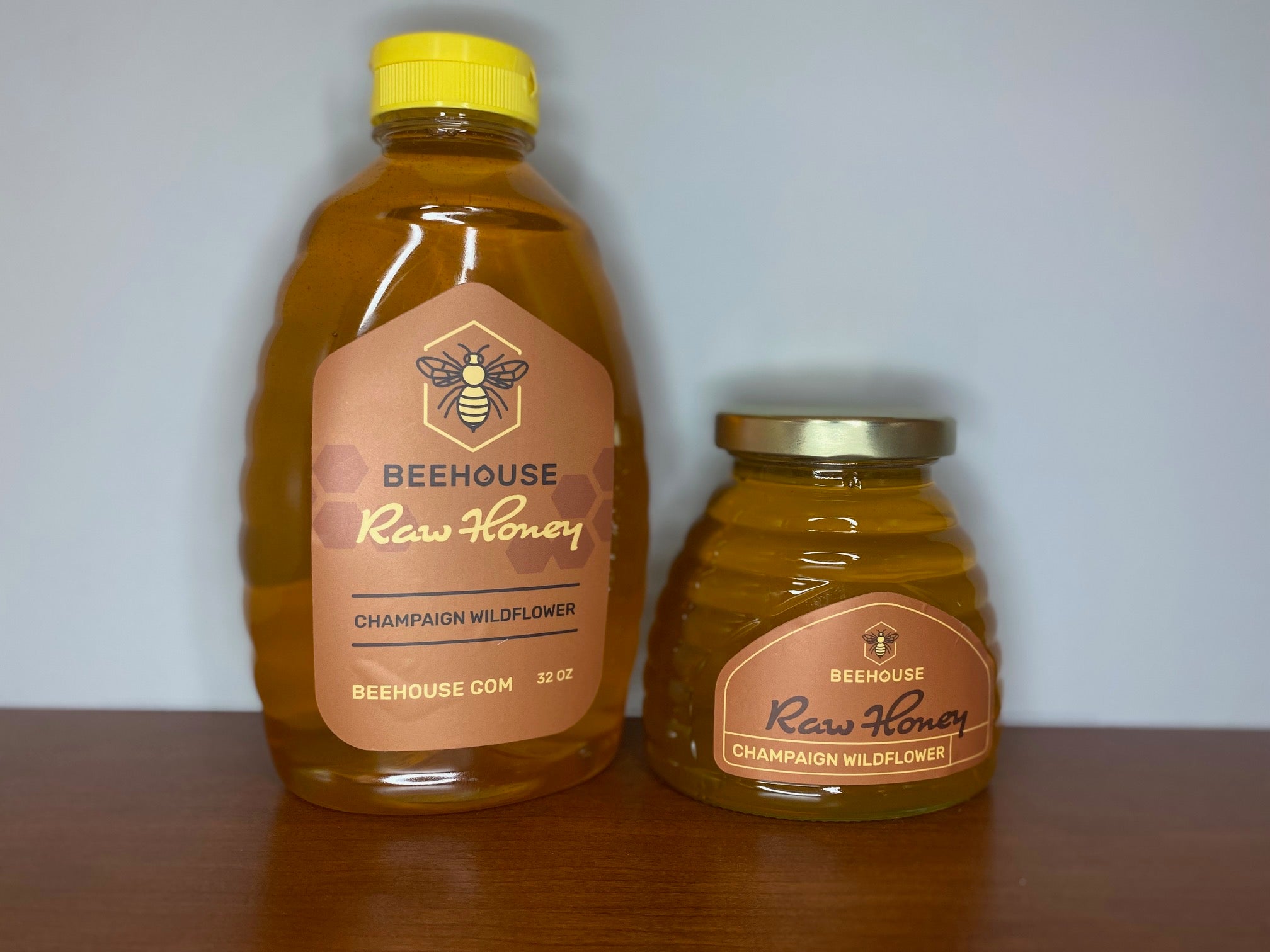 Champaign Wildflower: Raw Honey 2 lbs (32 oz)