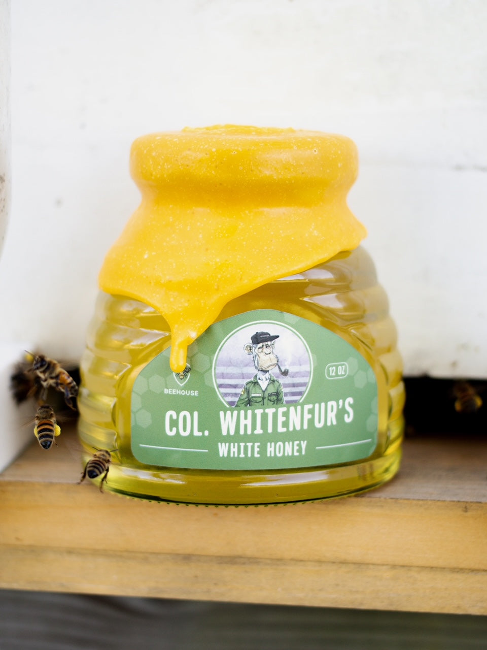 Limited Edition Colonel Whitenfur White Honey and NFT